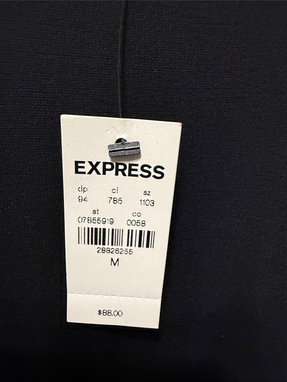 Express Black Sleeveless Maxi Dress with High Neck low back out - Picture 4 of 4